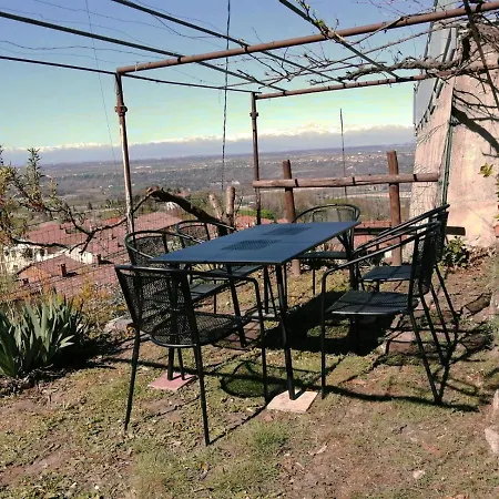 Casa Mantel Panoramic View In Langhe